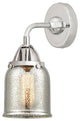 Small Bell Sconce, Polished Chrome, Silver Plated Mercury