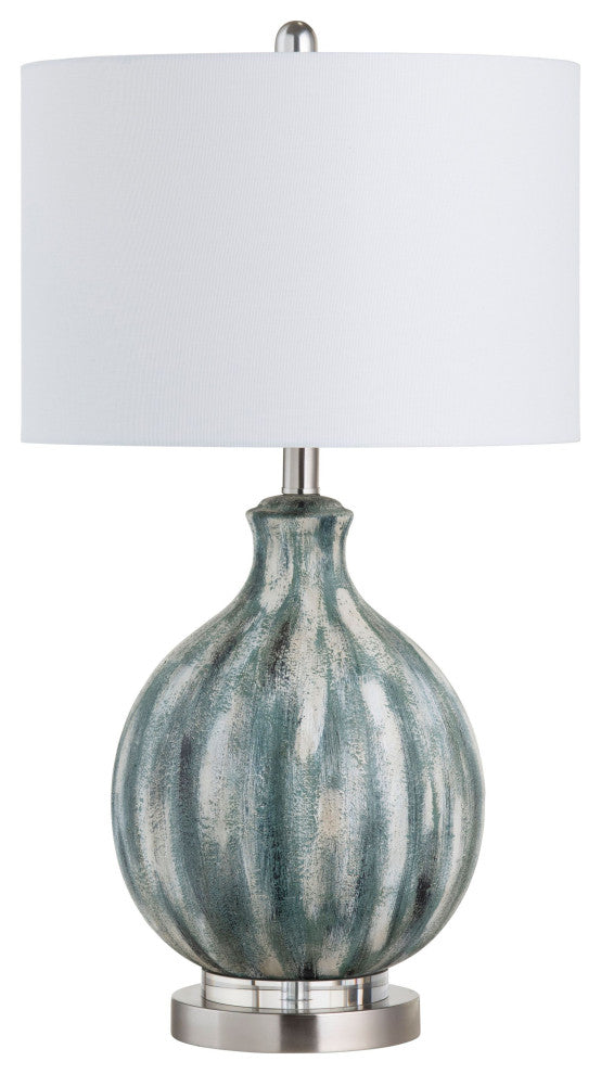 Ashburne 27" Ceramic Table Lamp With Linen Shade