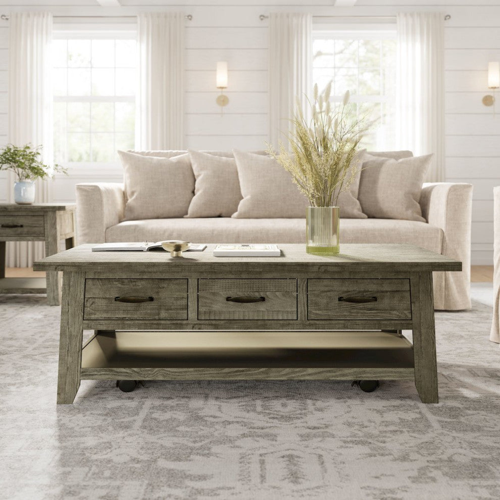 Solid Wood 50 Coffee Table