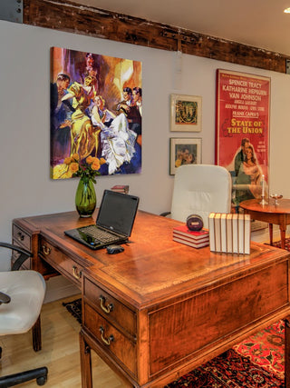 "The Blondes" Painting Print on Wrapped Canvas