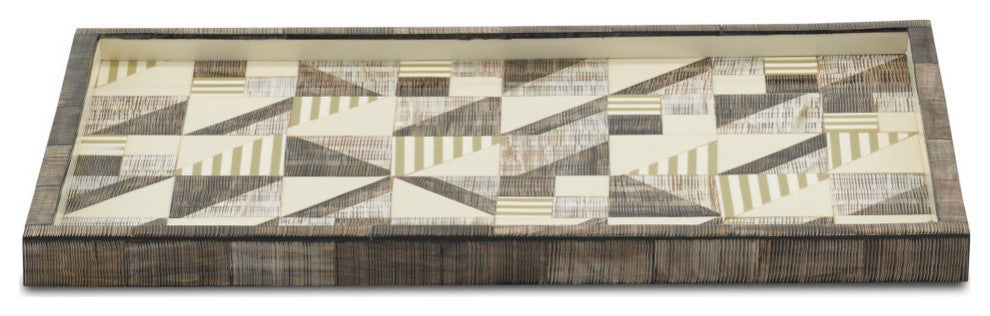 Modernist Bone and Horn Tray