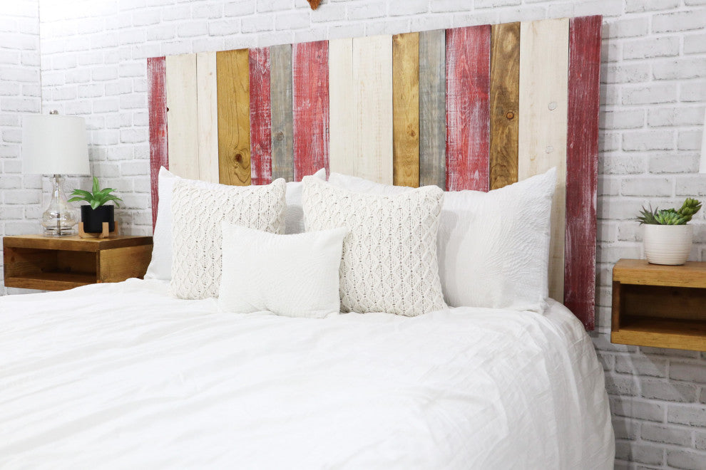 Handcrafted Headboard, Hanger Style, Country Mix, King