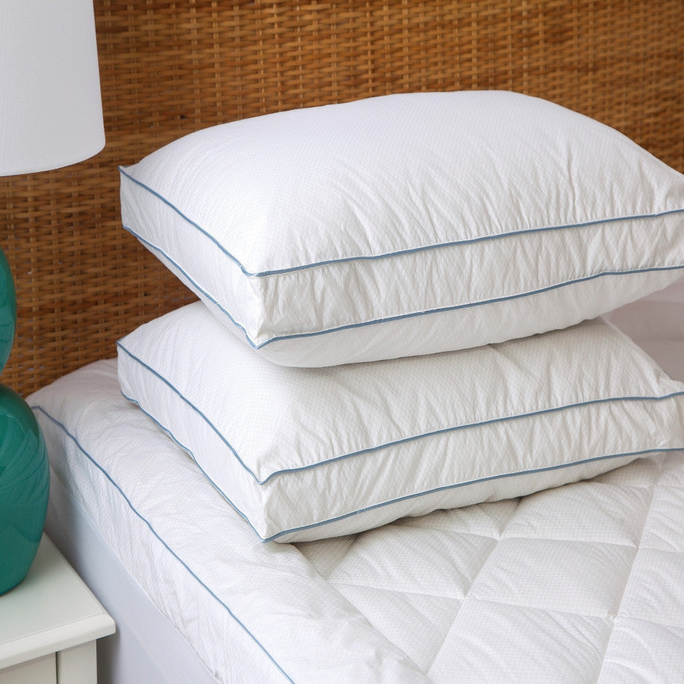 Climate Cool Down-Alternative Gusseted Pillow, Standard