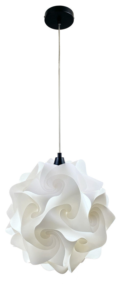 Hado Pendant Light, Black, Large