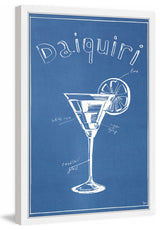 "Daiquiri" Framed Painting Print, 16"x24"