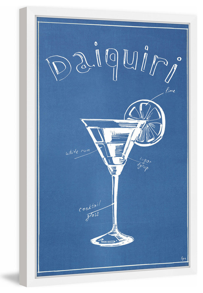 "Daiquiri" Framed Painting Print, 16"x24"