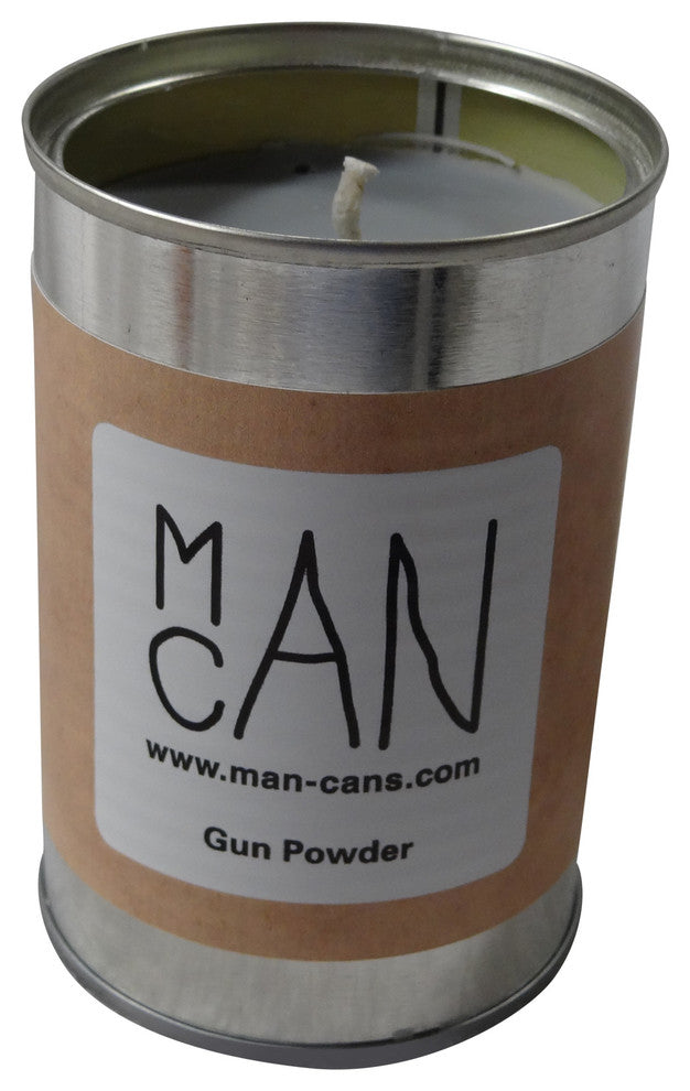 Mancan Candle Gun Powder Scent