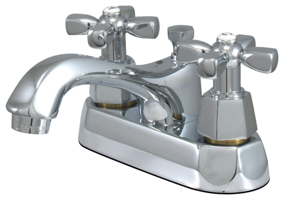 Kingston Brass 4" Centerset Bathroom Faucet, Polished Chrome