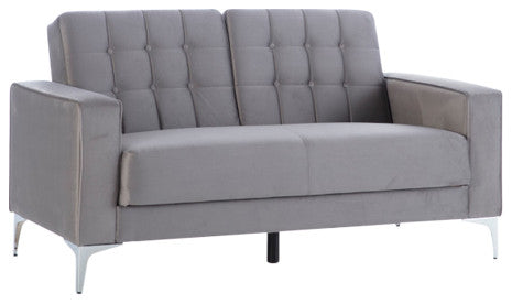Hemera Love Seat, Vika Gray