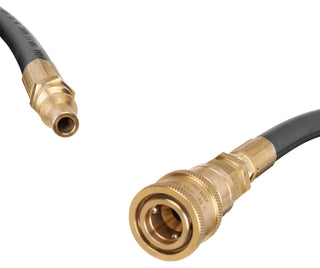 12 FT 1/4-inch Low Pressure Propane Quick-Connect Hose 250PSI Max