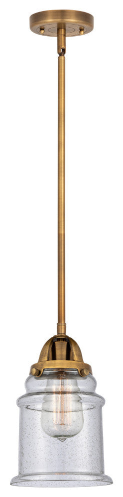 Canton Mini Pendant, Brushed Brass, Seedy, Seedy