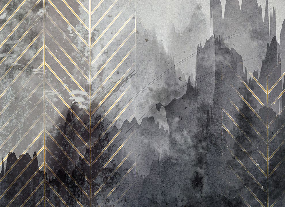 "Dark Forest" Wood, 32"x44"
