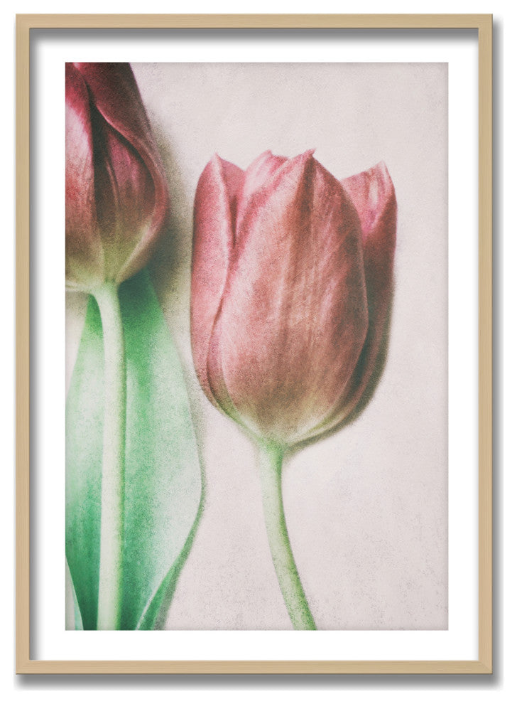 The Spring Lovers Framed Print Wall Art by Delphine Devos, 32"x48", Framed