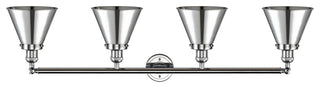 Appalachian 4 Light 44" Bath Vanity LIght, Polished Chrome