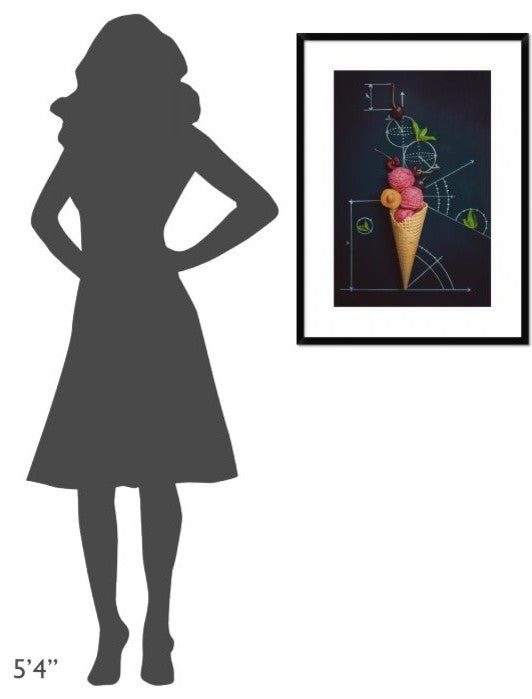 "Summer Homework" Framed Digital Print by Dina Belenko, 24x32"