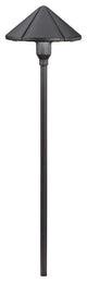 Textured Black 3000K LED Center Mount Path Light