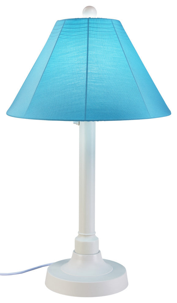 38-111 San Juan 34" Table Lamp With 2" White Body