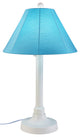 38-111 San Juan 34" Table Lamp With 2" White Body