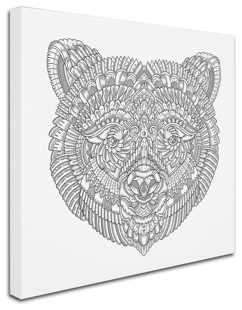 Filippo Cardu 'Spirit Animals 3' Canvas Art, 35x35