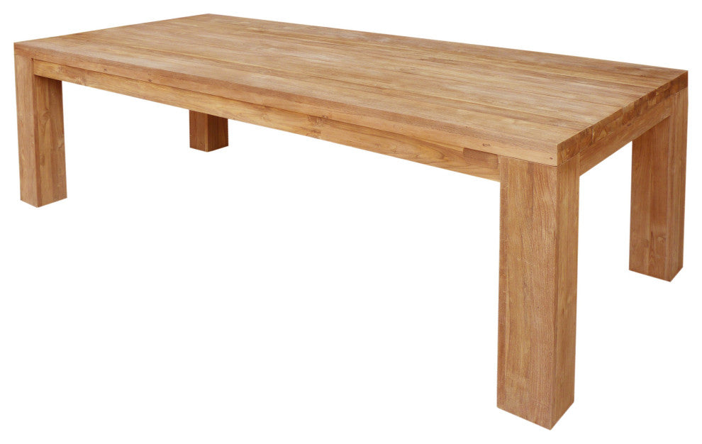 Recycled Teak Wood Marbella Dining, 102"