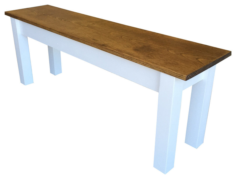 Early American Farmhouse Bench, 36"