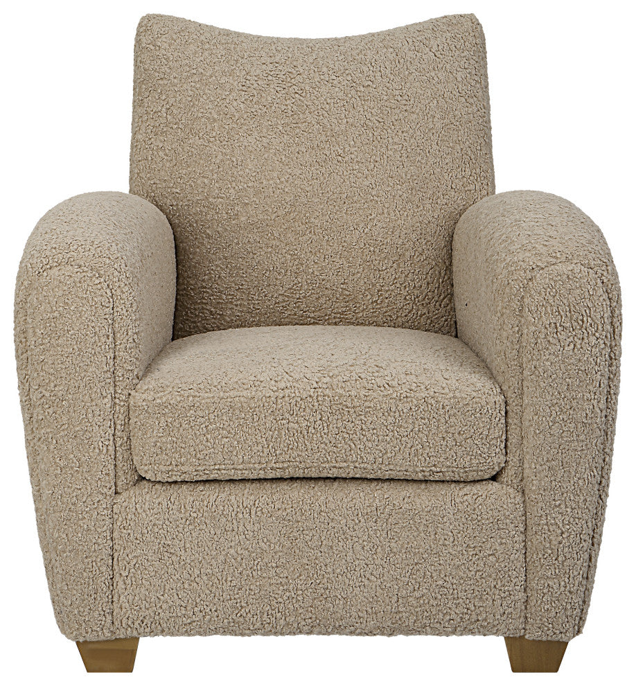 Uttermost Teddy Latte Accent Chair
