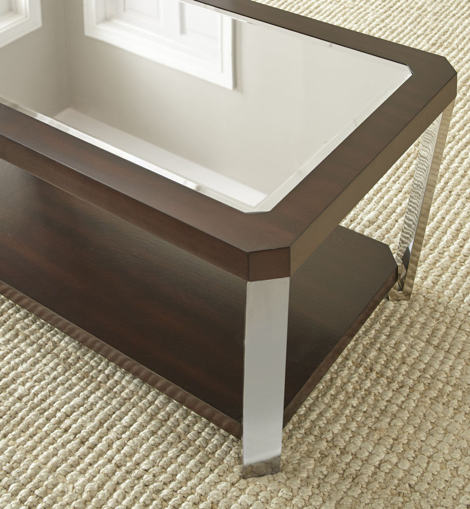 Truman Cocktail Table With Casters