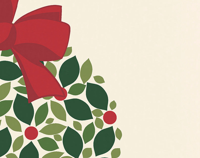 Mistletoe Me, Floral Print Hand Towel, White, 18 x 30"