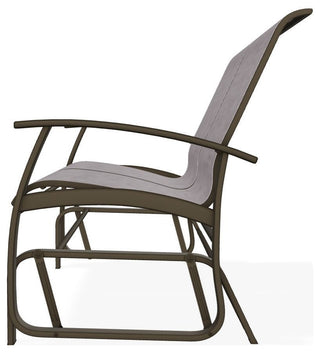 Belle Isle Sling 2-Seat Glider, Fossil/Beachwood