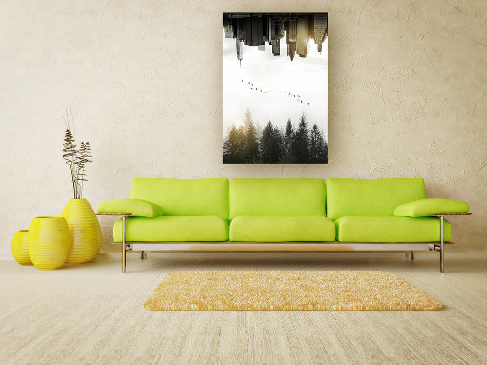 Cortesi Home "Duality" by Nicklas Gustafsson, Giclee Canvas Wall Art, 40"x60"