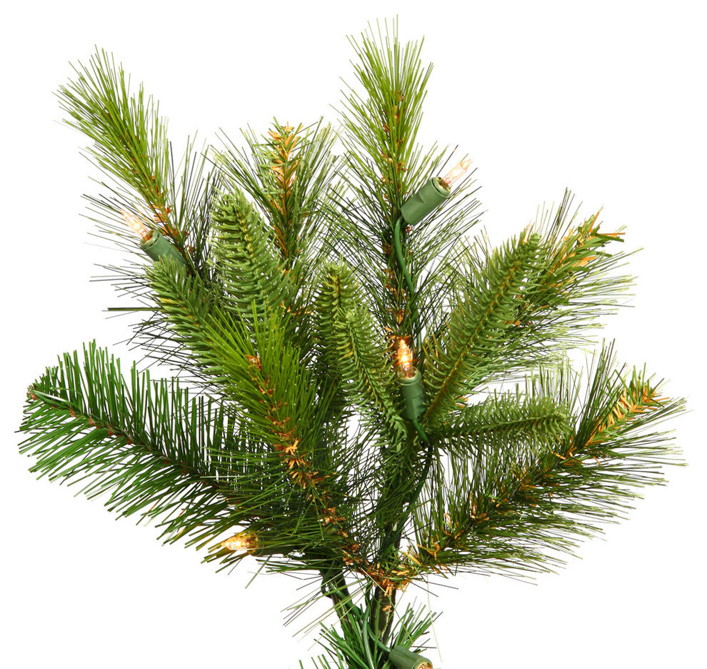 Vickerman Cashmere Wreath, 42", Clear Lights