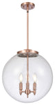 INNOVATIONS 221-3S-AC-G204-16 3-Light Pendant Antique Copper