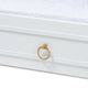 Classic White Finished Wood Twin Size Trundle