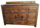 Rustic Reclaimed Wood Templar Crusaders Bathroom Vanity, 55"x22"x36"