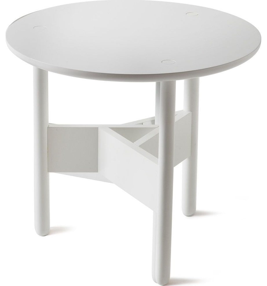 Atipico Orbital Modular Coffee Table, Signal White