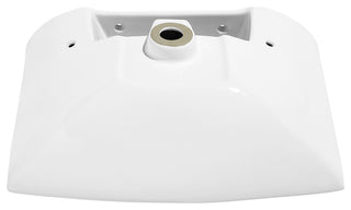 Sublime Pedestal Bathroom Sink Rectangular with Single Faucet Hole