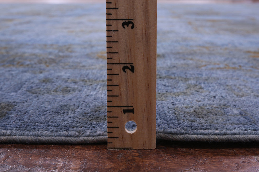8' 10" X 11' 8" Overdyed Full Pile Hand-Knotted Wool Rug - WR1422