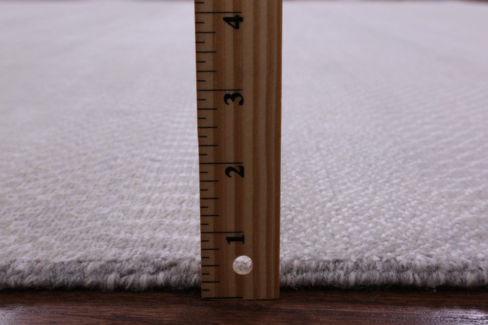 8' 0" X 9' 10" Handmade Savannah Grass Wool and Silk Rug Q11999