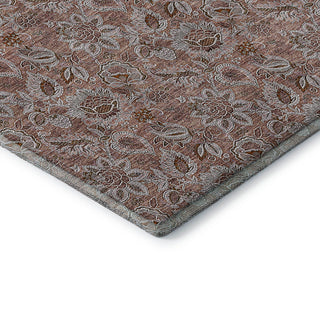 Premium Machine Washable Mayfield AMF661 Copper 2'6" x 3'10" Rug