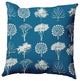 26" x 26" Field of Trees Decorative Throw Pillow, Autumn Blue