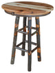 Hickory Round Bar Table, Rustic Hickory, 33" Round