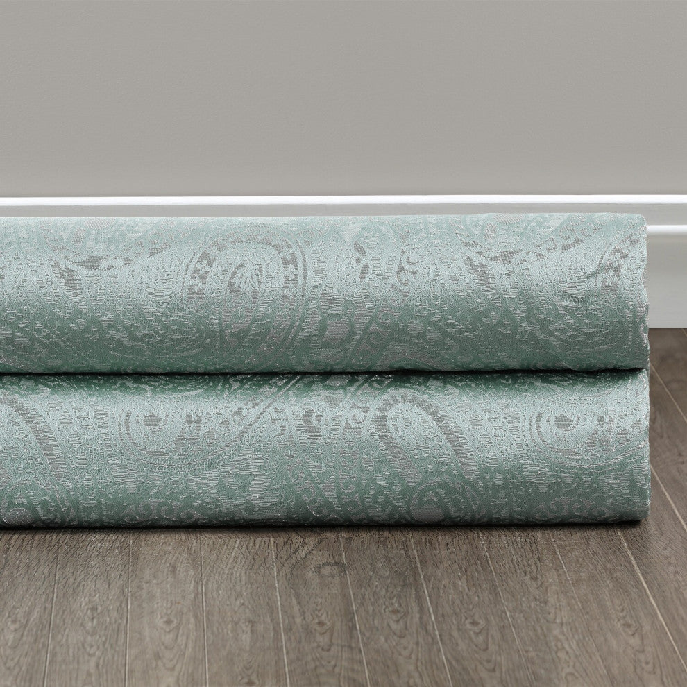 Latika Larimar Designer Jacquard Fabric Sample, 4Wx4L