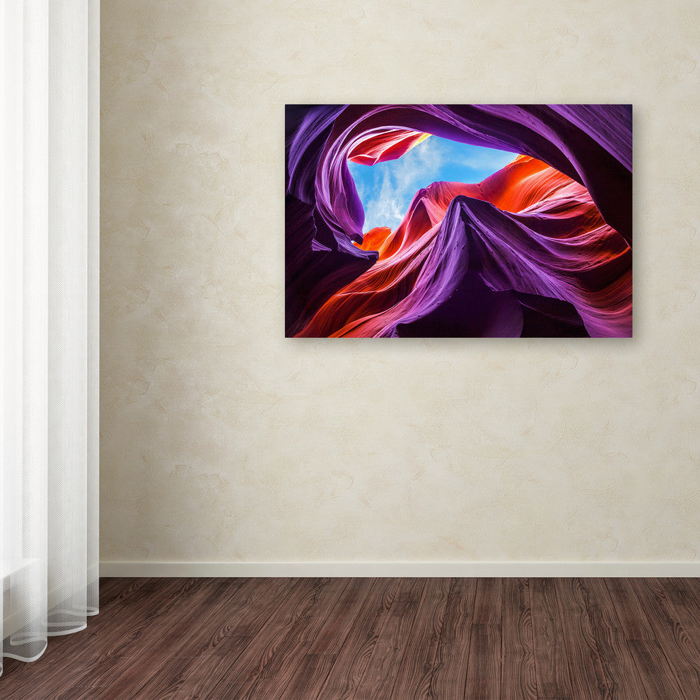 Nanouk El Gamal 'Magical Lower Antelope Canyon' Canvas Art, 12x19