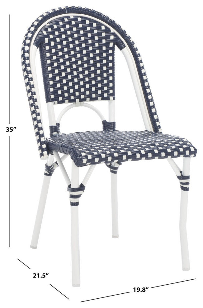 Safavieh California Side Chair, Navy / Navy