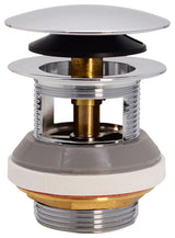 Tip Toe Integrated Overflow Bath Drain In Oil Rubbed Bronze, Polished Chrome