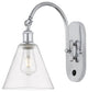 Innovations 518-1W-PC-GBC-82 1 Light 8" Sconce, Polished Chrome