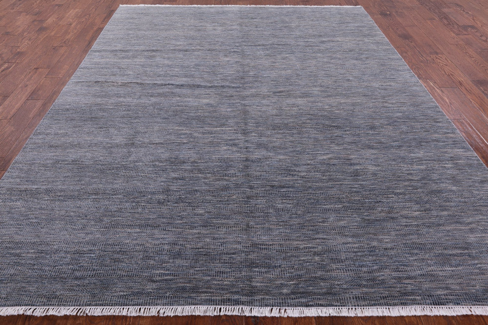 Savannah Gabbeh Hand-Knotted Wool and Silk Rug 8' 2" X 10' 2" Q7849