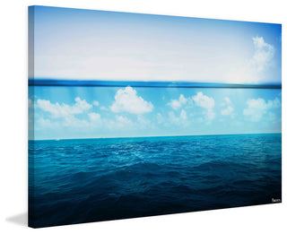 "Clouds" Print on Canvas, 24"x16"