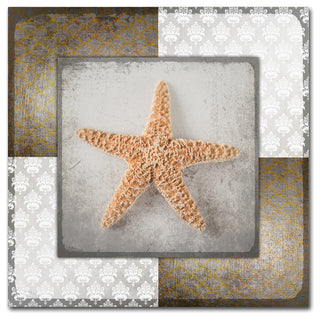 LightBoxJournal 'Vintage Nautical Star' Canvas Art, 35" x 35"