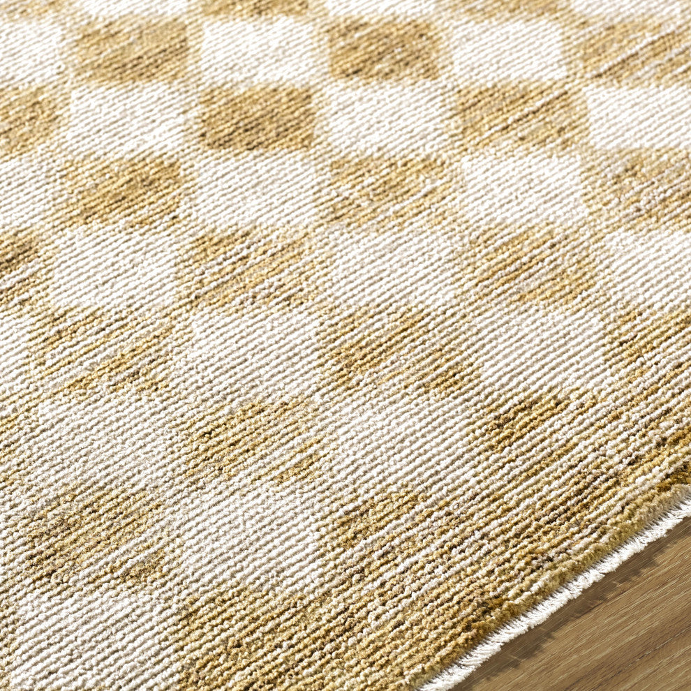 Galey Alix x Livabliss Myrtle Avenue GAMY-2304 Area Rug, Taupe, 5'3" x 7'7"